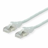 Dätwyler Cables Dätwyler Patchkabel 10,0m Kat.6a, S/FTP grau, CU 7702 flex