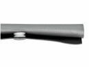 DeLock Kabelschlauch 2 m x 20 mm, Knopfverschluss Grau