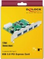Delock PCI Express Karte > 4 x USB 3.0