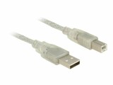 DeLock USB 2.0-Kabel mit Ferritkern USB A - USB