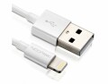 deleyCON USB 2.0-Kabel USB A - Lightning 0.5