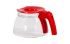 Melitta Kaffeekanne Enjoy 1.25 l, Rot, Materialtyp: Glas, Material