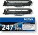 BROTHER   Toner HY Twin Pack     schwarz - TN-247BK  HL-L3210CW       2x3000 Seiten
