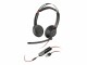 Hewlett-Packard HP Poly Blackwire 5220 USB-A Headset, HP Poly Blackwire