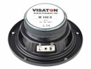 Visaton HiFi-Tiefmitteltöner W 100 S, Impedanz: 4 ?, Lautsprecher
