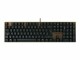 Cherry KEYBOARD CORDED MECHANICAL BLACK/BRONZE DE NMS GR PERP