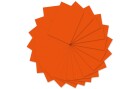 URSUS Tonzeichenpapier A4, 130 g/m², 100 Blatt, Orange