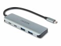 DICOTA USB-C 4-IN-1 HIGHSPEED HUB 10 GBPS NS CTLR