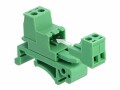 DeLock Terminalblock 2 Pin, 5,08mm Rastermass gewinkelt