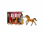 Mattel Spielset Untamed Zug-Abenteuer mit Lucky & Spirit