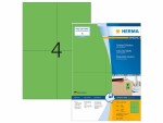 HERMA Universal-Etiketten 105 x 148 mm Grün, 400 Etiketten