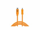 Tether Tools Kabel TetherPro USB-C zu 2.0 Mini-B 8-Pin, 4.6