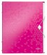 LEITZ     Ordnungsmappe WOW PP        A4 - 46330023  pink                  6-teilig