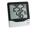 TFA Dostmann Thermo-/Hygrometer Digital, Schwarz / Weiss, Detailfarbe