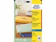 Avery Zweckform J4720 - Polyester - adhesive - clear