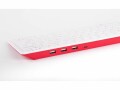 Raspberry Pi - Clavier - USB - QWERTZ - Allemand - blanc, rouge