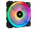 Corsair PC-Lüfter iCUE LL120 RGB Schwarz, Beleuchtung: Ja