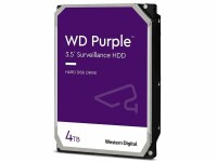 Western Digital Harddisk WD Purple 3.5" SATA 4 TB, Speicher