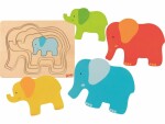 Goki Puzzle Schichtenpuzzle: Elefant