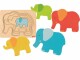 Goki Puzzle Schichtenpuzzle: Elefant