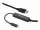 StarTech.com - 9.8ft/3m USB C to DisplayPort 1.2 Cable 4K 60Hz, USB-C to DisplayPort Adapter Cable HBR2, USB Type-C DP Alt Mode to DP Monitor Video Cable, Compatible w/ Thunderbolt 3, Black - USB-C Male to DP Male (CDP2DPMM3MB)