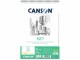 Canson Zeichenblock A4 +, 50 Blatt, Papierformat: A4 +