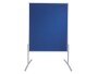 Franken Moderationswand Pro 150 cm x 120 cm, Blau
