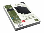 Exacompta Einbanddeckel Evercover 270 g/m², 100 Stück, Schwarz