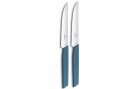 Victorinox Steakmesser-Set Swiss Modern 2 Stück, Blau, Typ