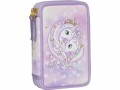 Beckmann Etui Classic Triple Unicorn Princess, 28-teilig, Gefüllt