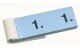 SIMPLEX   Garderobenblock Nr. 1-100 - 13075     blau                 100 Blatt