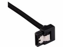 Corsair SATA3-Kabel Premium Set Schwarz 30 cm gewinkelt