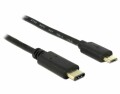 DeLock USB2.0 Kabel, C - MicroB, 2m, SW Typ: