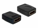 DeLock Adapter HDMI - HDMI, 1 Stück, Kabeltyp: Adapter