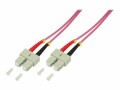 LogiLink - Patch-Kabel - SC multi-mode (M) zu SC