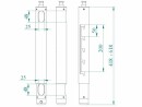 Euromet ARAKNO Verlängerungsrohr 40-60cm,