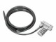 Targus Defcon - Security cable lock - silver - 2 m