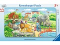 Ravensburger Puzzle Ausflug in den Zoo, Motiv: Tiere, Altersempfehlung