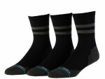 STANCE Socken Franchise UL Crew Schwarz 3er-Pack, Grundfarbe