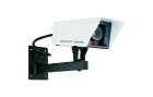 KH Security Kamera Attrappe CS11DFR, Schwarz/Weiss, Produkttyp: Fake