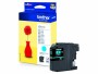 Brother Tinte LC-121C Cyan, Druckleistung Seiten: 300 ×, Toner/Tinte