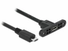 DeLock USB 2.0-Kabel Micro-USB B - Micro-USB B