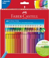 FABER-CASTELL Farbstifte Colour Grip 112449 48er Kartonetui, Kein