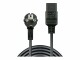 LINDY 2m Schuko auf IEC C19 Netzkabel