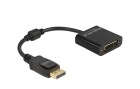 DeLock Adapter 4K Passiv DisplayPort - DVI-D, Kabeltyp: Adapter