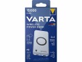 Varta Wireless Power Bank 15000 mAh, Akkutyp: Lithium-Polymer