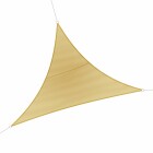 Sonnensegel Polyester Dreieck 3.6 x 3.6 x 3.6 m beige