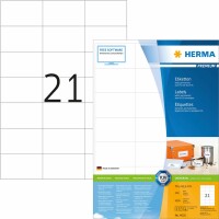 HERMA     HERMA Universal-Etiketten 70x42,3mm 4616 weiss 4200 St./200