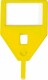 RIEFFEL SWITZERLAND 10X - RIEFFEL Schlüssel-Anhänger - KR-A GELB gelb