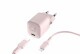 FRESH'N R Charger USB-C PD   Smokey Pink - 2WCL20SP  + Lightning Cable 1.5m     20W